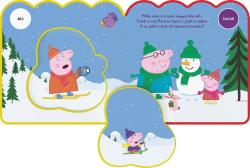 Jiri Models Moje první leporelo Peppa Pig Peppa a barvy + 5 pěnových dílků