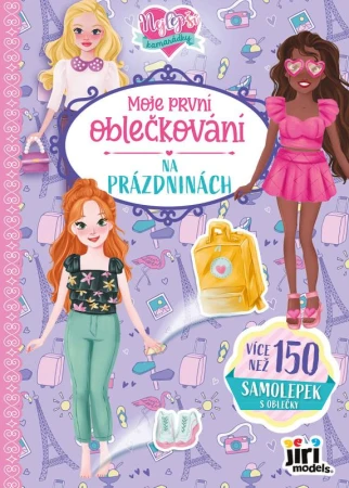 Jiri Models Moje první oblečkování Na prázdninách 150+ samolepek Jiri Models Moje první oblečkování Na prázdninách 150+ samolepek