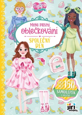 Jiri Models Moje první oblečkování Společný den 150+ samolepek Jiri Models Moje první oblečkování Společný den 150+ samolepek
