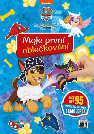 Jiri Models Moje první oblečkování Tlapková Patrola 120+ samolepek Jiri Models Moje první oblečkování Tlapková Patrola 120+ samolepek