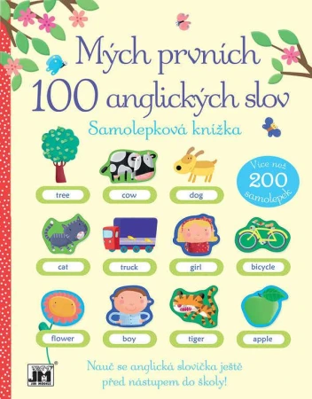 Jiri Models Mých prvních 100 anglických slov knížka samolepková Jiri Models Mých prvních 100 anglických slov knížka samolepková