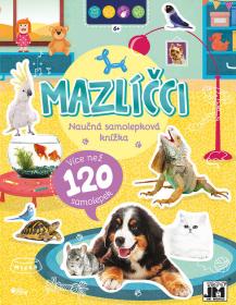 Jiri Models Naučná samolepková knížka Mazlíčci