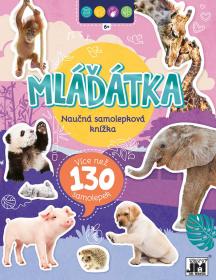 Jiri Models Naučná samolepková knížka Mláďátka