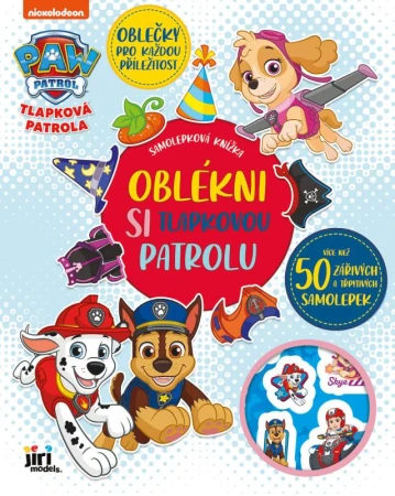 Jiri Models Oblékni si Tlapková Patrola aktivity se samolepkami Jiri Models Oblékni si Tlapková Patrola aktivity se samolepkami