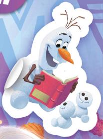 Jiri Models Omalovánky tvarované + samolepky Frozen (Ledové Království)