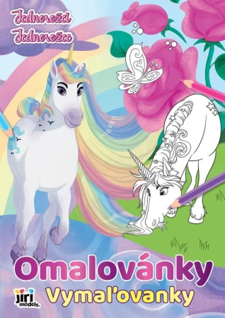 Jiri Models Omalovánky A4 Jednorožci Jiri Models Omalovánky A4 Jednorožci