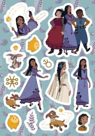Jiri Models Omalovánky A4 se samolepkami Disney Přání