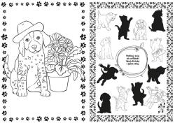 Jiri Models Omalovánky A4 se samolepkami Štěňátka a koťátka