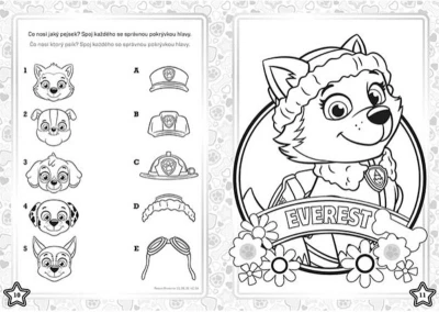 Jiri Models Omalovánky A4 Tlapková patrola (Paw Patrol)