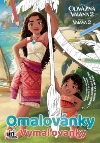 Jiri Models Omalovánky A4 Vaiana 2