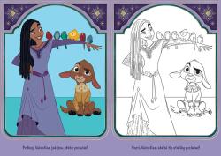 Jiri Models Omalovánky A5+ Disney Přání