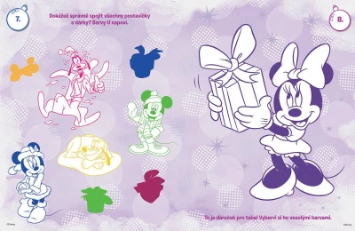 Jiri Models Omalovánky A5+ Disney Přání