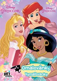 Jiri Models Omalovánky A5+ Disney Princezny
