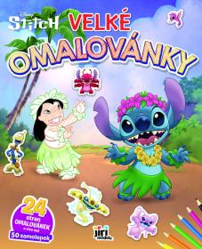 Jiri Models Omalovánky A5 Stitch Jiri Models Omalovánky A5 Stitch