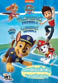 Jiri Models Omalovánky A5+ Tlapková Patrola (Paw Patrol)