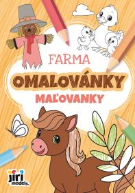 Jiri Models Omalovánky A5 Zvířátka farma