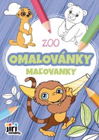 Jiri Models Omalovánky A5 Zvířátka ZOO
