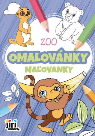 Jiri Models Omalovánky A5 Zvířátka ZOO