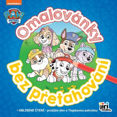 Jiri Models Omalovánky bez pretŕahovania Tlapková patrola (Paw Patrol) Jiri Models Omalovánky bez pretŕahovania Tlapková patrola (Paw Patrol)