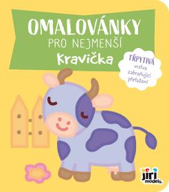 Jiri Models Omalovánky pro nejmenší Kravička