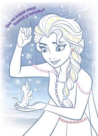 Jiri Models Omalovánky s kamínky Ledové Království (Frozen)