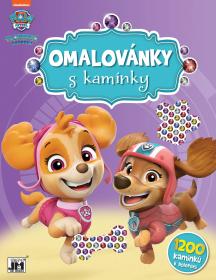 Jiri Models Omalovánky s kamínky Tlapková Patrola (Paw Patrol)