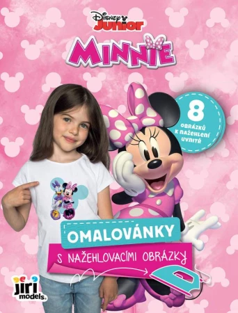 Jiri Models Omalovánky s nažehlovacími obrázky myška Minnie Mouse Jiri Models Omalovánky s nažehlovacími obrázky myška Minnie Mouse