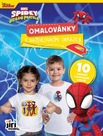 Jiri Models Omalovánky s nažehlovacími obrázky Spidey