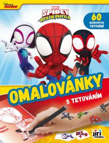 JIRI MODELS Omalovánky s tetováním Spidey a jeho úžasní přátelé JIRI MODELS Omalovánky s tetováním Spidey a jeho úžasní přátelé