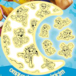 Jiri Models Omalovánky se svítícím tetováním Tlapková patrola (Paw Patrol)
