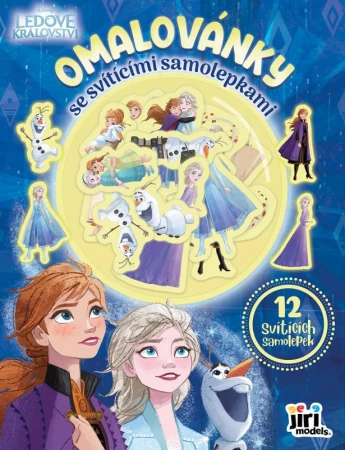 Jiri Models Omaľovánky so svietiacimi nálepkami Ľadové kráľovstvo (Frozen) Jiri Models Omaľovánky so svietiacimi nálepkami Ľadové kráľovstvo (Frozen)