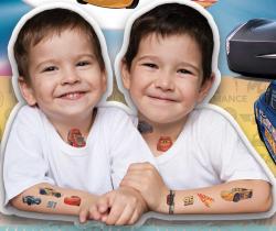 Jiri Models Omalovánky + tetování Auta (Cars)