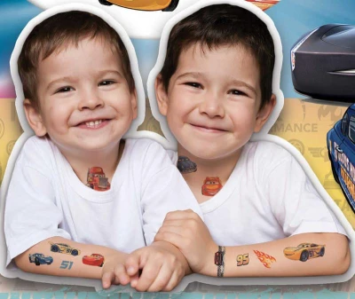 Jiri Models Omalovánky + tetování Auta (Cars)