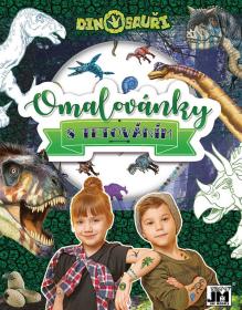 Jiri Models Omalovánky + tetování Dinosauři