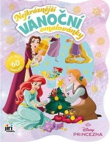 Jiri Models Omalovánky vánoční se samolepkami Disney Princezny Jiri Models Omalovánky vánoční se samolepkami Disney Princezny
