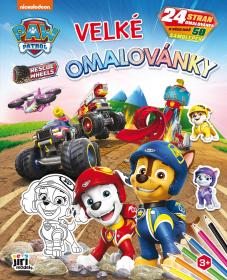 Jiri Models Omalovánky velké se samolepkami Tlapková Patrola