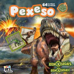 Jiri Models Pexeso v sešitu Dinosauři s krabičkou a omalovánkou