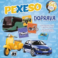 Jiri Models Pexeso v sešitu Doprava s krabičkou a omalovánkou
