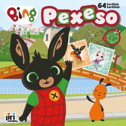 Jiri Models Pexeso v sešitu králíček Bing s krabičkou a omalovánkou Jiri Models Pexeso v sešitu králíček Bing s krabičkou a omalovánkou