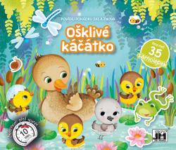 Jiri Models Povídej pohádku Ošklivé káčátko knížka samolepková