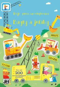 Jiri Models První samolepkování Bagry znovu použitelné samolepky 200+