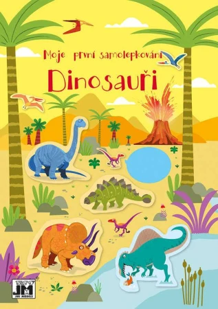 Jiri Models První samolepkování Dinosauři 200 samolepek Jiri Models První samolepkování Dinosauři 200 samolepek