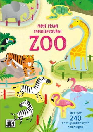 Jiri Models První samolepkování ZOO znovu použitelné samolepky 240+ Jiri Models První samolepkování ZOO znovu použitelné samolepky 240+