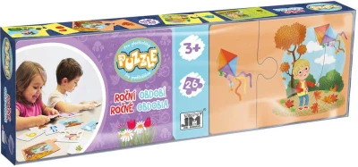 Jiri Models Puzzle naučné Roční období pro předškoláky 26 dílků Jiri Models Puzzle naučné Roční období pro předškoláky 26 dílků