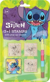 Jiri Models Razítka 3+1 set s pop-up voskovkou Lilo and Stitch Jiri Models Razítka 3+1 set s pop-up voskovkou Lilo and Stitch