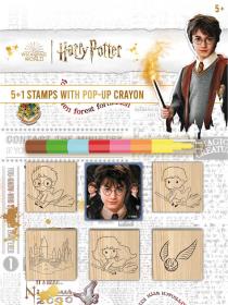 Jiri Models Razítka 5+1 s pop-up voskovou Harry Potter