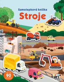 Jiri Models Samolepková knížka Auta Pracovní stroje 90+ samolepek