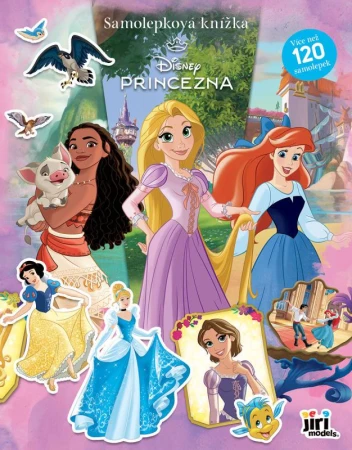Jiri Models Samolepková knížka Disney Princess 120 samolepek