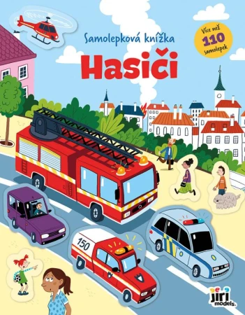 Jiri Models Samolepková knížka Hasiči 110 samolepek Jiri Models Samolepková knížka Hasiči 110 samolepek