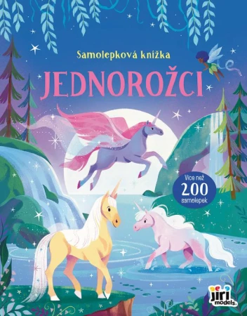 Jiri Models Samolepková knížka Jednorožci 200 samolepek Jiri Models Samolepková knížka Jednorožci 200 samolepek